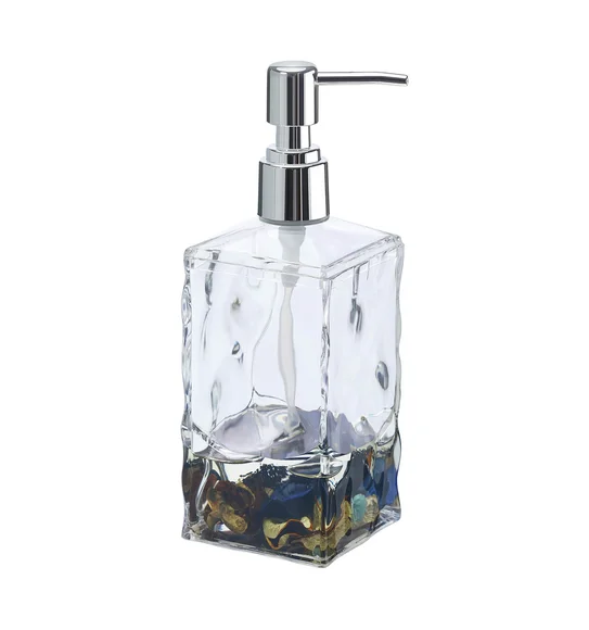Agua Acrylic Acrylic Soap Dispenser Brown