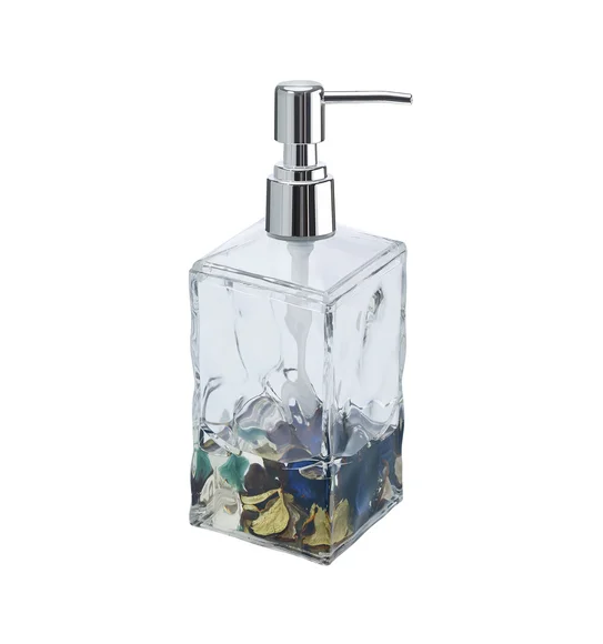 Agua Acrylic Acrylic Soap Dispenser Brown