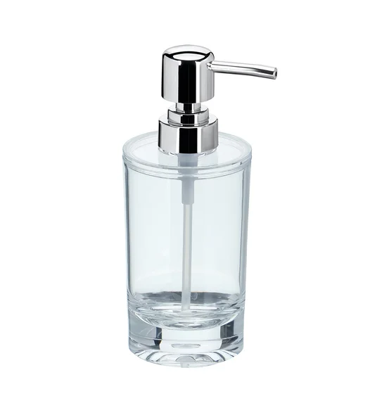 Agua Crystal Acrylic Plain Bath Set Clear