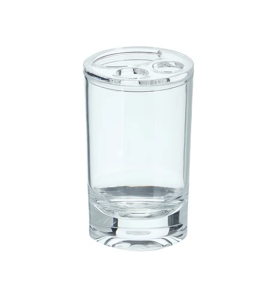 Agua Crystal Acrylic Plain Bath Set Clear