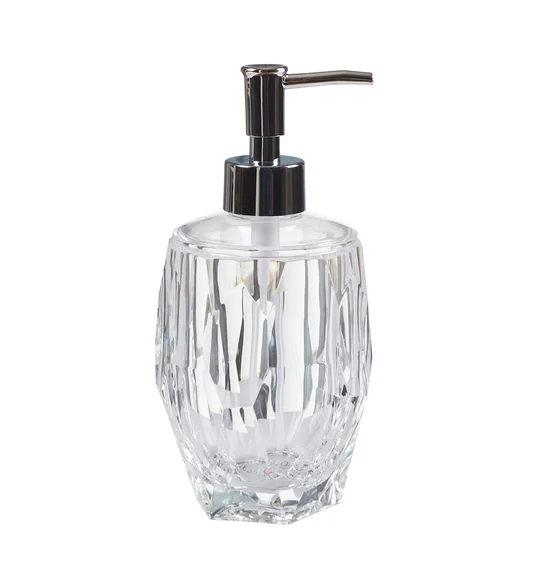 Agua Crystal Acrylic Bath Set Transparent