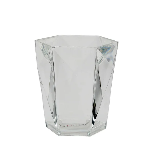 Agua Crystal Acrylic Diamond Bath Set Transparent