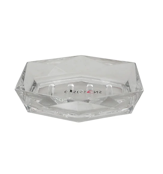 Agua Crystal Acrylic Diamond Bath Set Transparent
