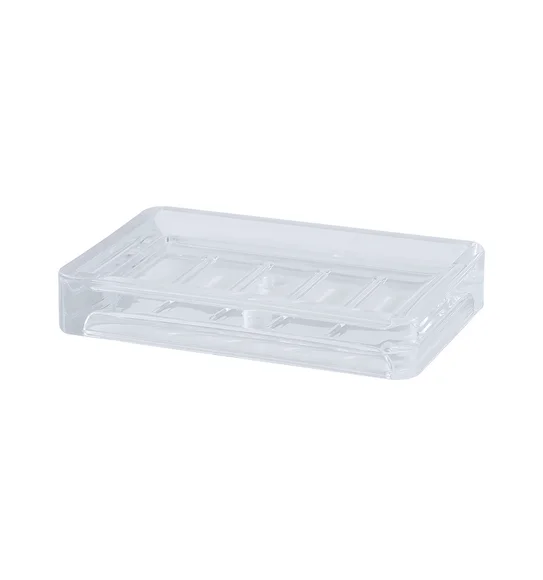 Agua Crystal Acrylic Soap Dish Transparent