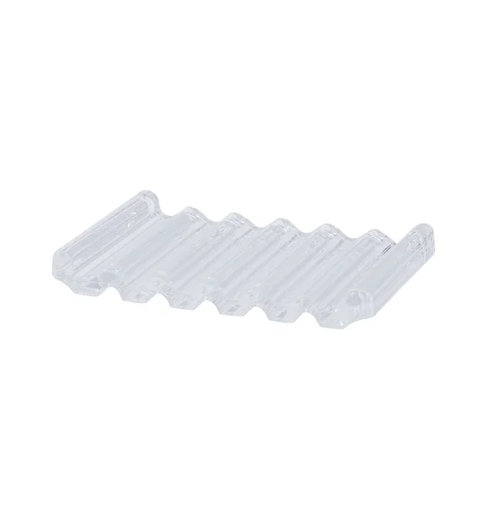 Agua Crystal Acrylic Soap Dish Clear