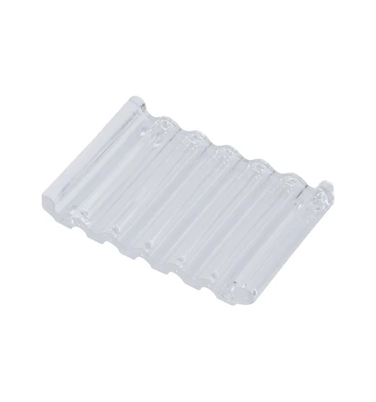 Agua Crystal Acrylic Soap Dish Clear