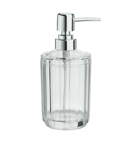 Agua Crystal Acrylic Soap Dispenser Clear