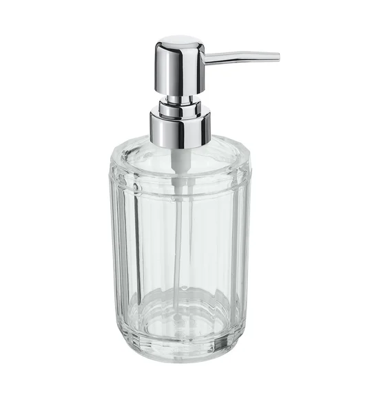 Agua Crystal Acrylic Soap Dispenser Clear