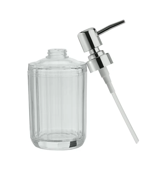 Agua Crystal Acrylic Soap Dispenser Clear