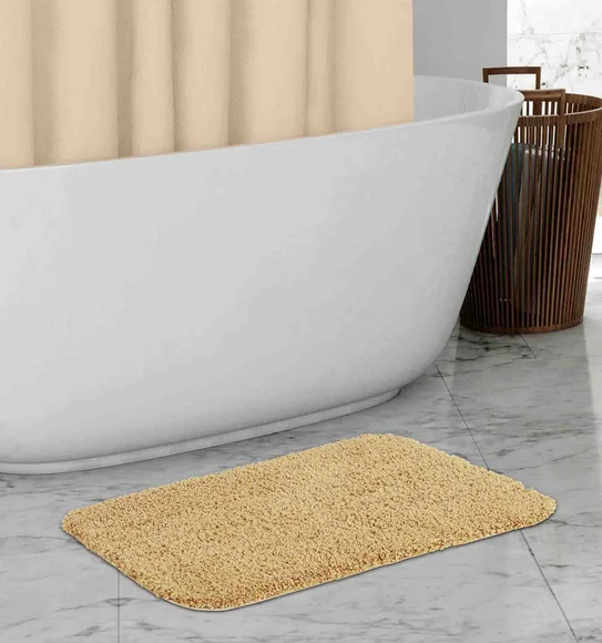 Diana Anti skid Super Absorbent Bath Mat New Beige