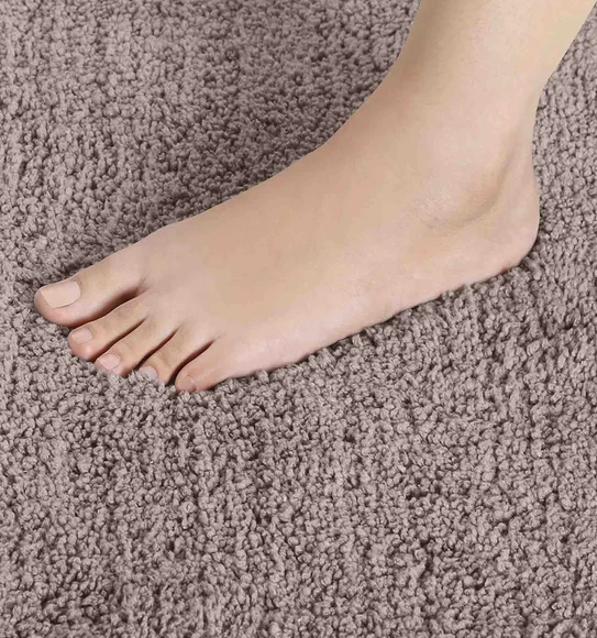 Diana Anti skid Super Absorbent Bath Mat Taupe