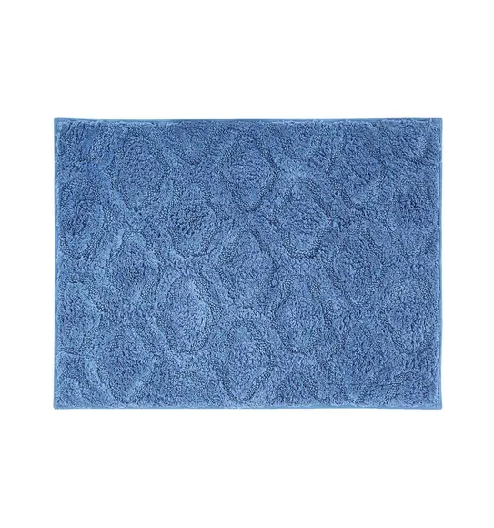 Noel Cotton Bath Mat Blue