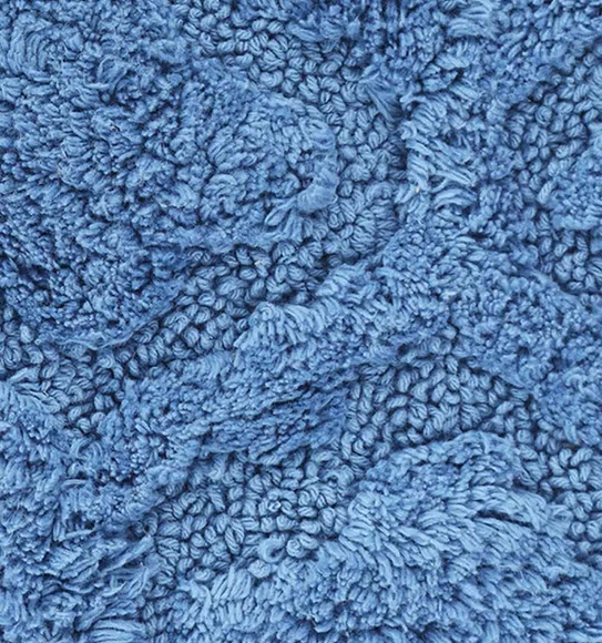 Noel Cotton Bath Mat Blue