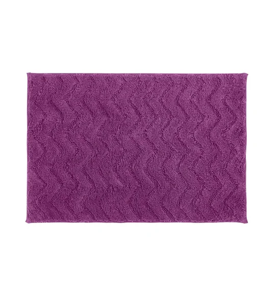 Noel Cotton Bath Mat Purple