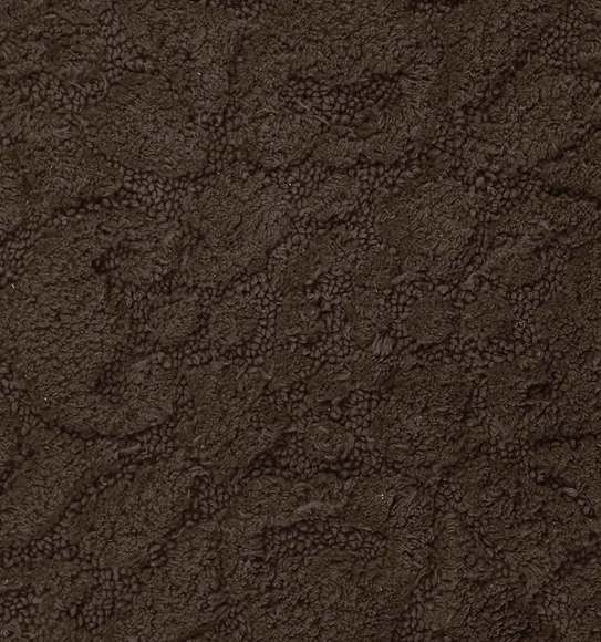 Noel Cotton Bath Mat Chocolate