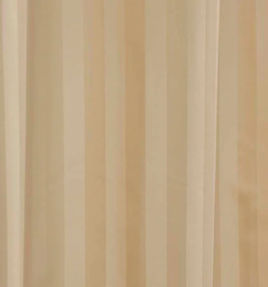 Hilton Water Repellent Polyester Shower Curtain Rust