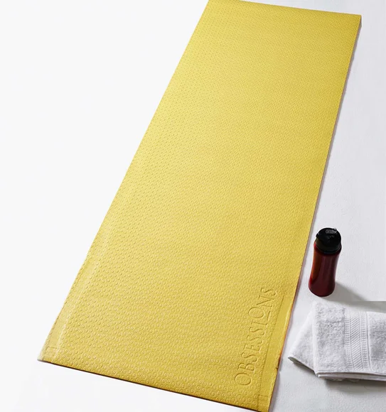 Reversible PVC Yoga Mat Reversible Orange