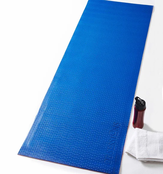 Reversible PVC Yoga Mat Reversible Red