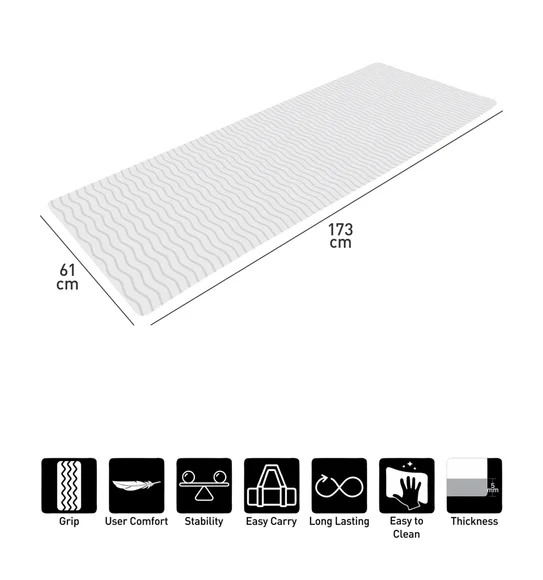 Rejuvenating Anti skid Yoga Mat Rejuvenating Purple