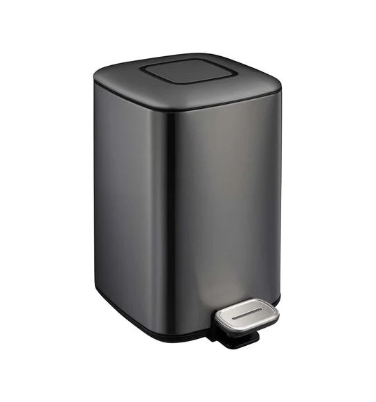 EKO 9388 Regent Deodorizer Compartment Step Bin Black Steel