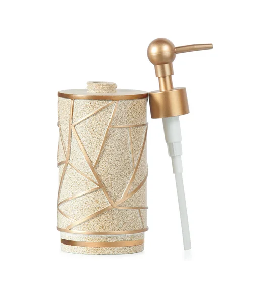 Alvina Polyresin Soap Dispenser Golden