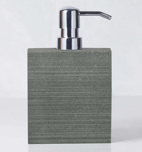 Alvina Polyresin Soap Dispenser Concrete