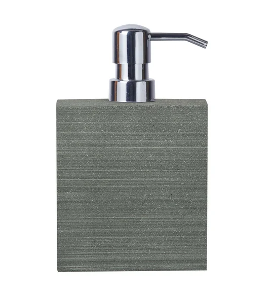 Alvina Polyresin Soap Dispenser Concrete