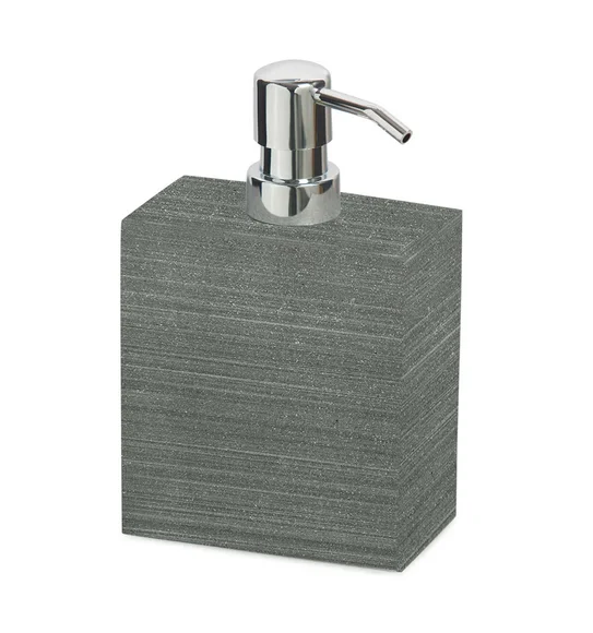 Alvina Polyresin Soap Dispenser Concrete