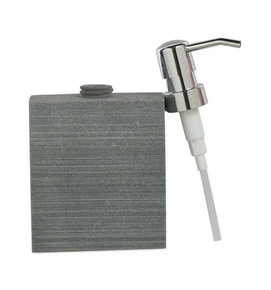 Alvina Polyresin Soap Dispenser Concrete