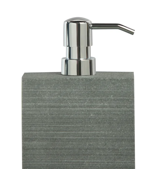 Alvina Polyresin Soap Dispenser Concrete