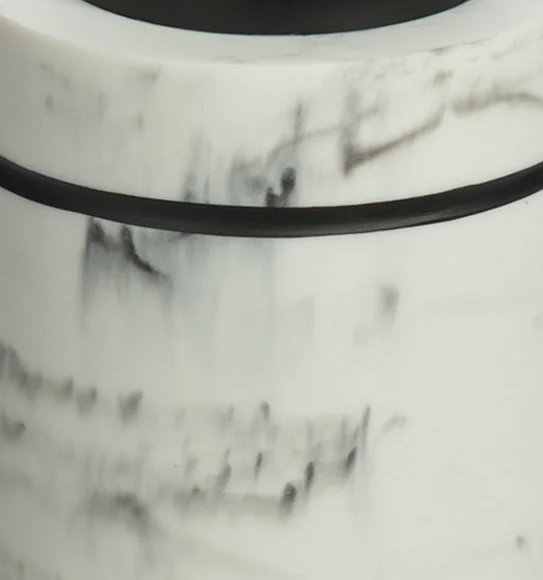 Alvina Polyresin Soap Dispenser White Marble