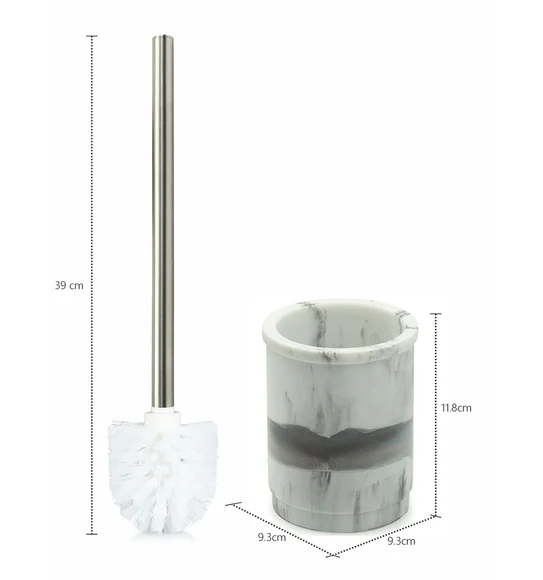Alvina Polyresin Toiletbrush Holder Sky