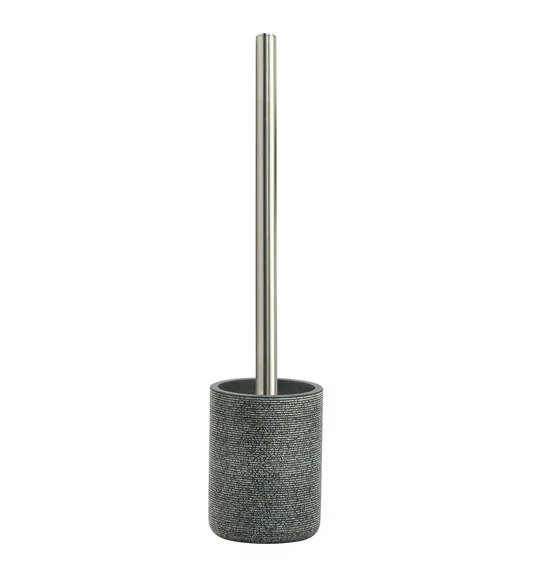 Alvina Polyresin Toiletbrush Holder D.Charcoal