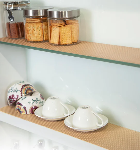 Rio PVC Shelf Liner D.Beige