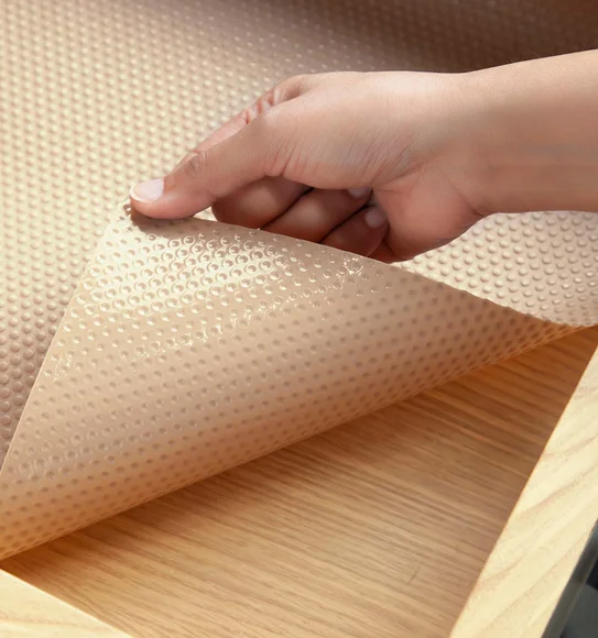 Rio PVC Shelf Liner D.Beige