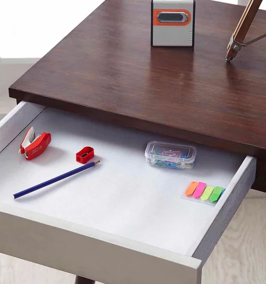 Rio PVC Circle Shelf Liner Transparent