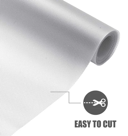 Rio PVC Circle Shelf Liner Transparent