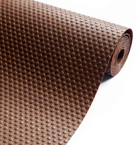 Rio S PVC Shelf Liner Chocolate