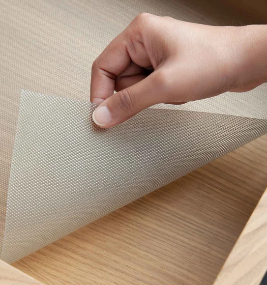 Rio S PVC Shelf Liner Grey