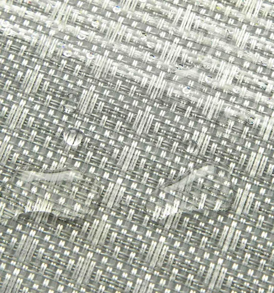 Maze Set Of 6 Vinyl Table Mat Grey Silver