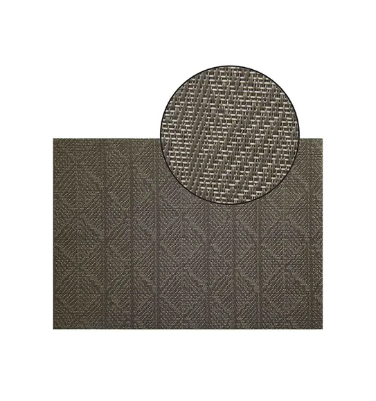 Maze Set Of 6 Vinyl Table Mat Grey
