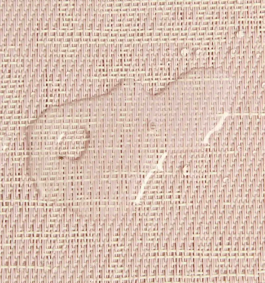 Maze Set Of 6 Vinyl Table Mat White Pink