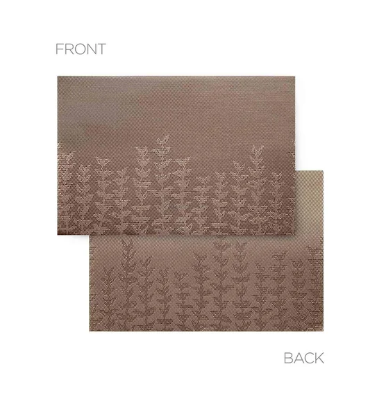Maze Set Of 6 Vinyl Table Mat Onion Pink