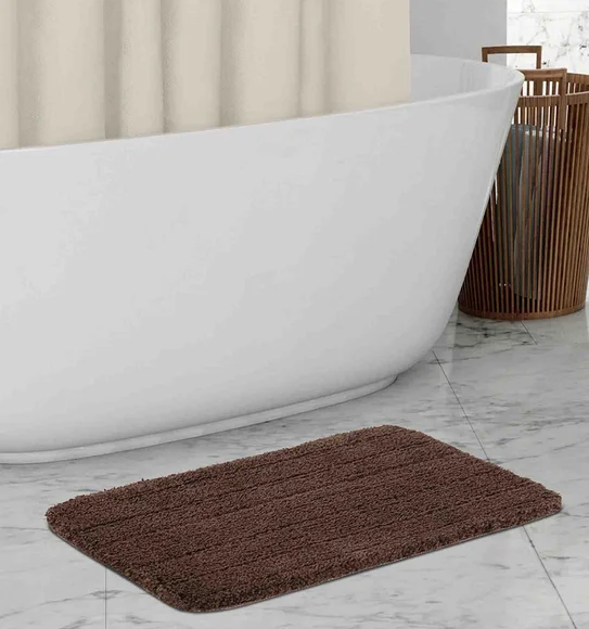 Diana Anti skid Super Absorbent Bath Mat Chocolate