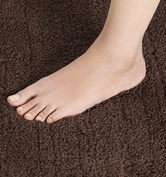 Diana Anti skid Super Absorbent Bath Mat Chocolate