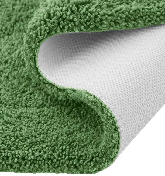 Diana Anti skid Super Absorbent Bath Mat Dark Green