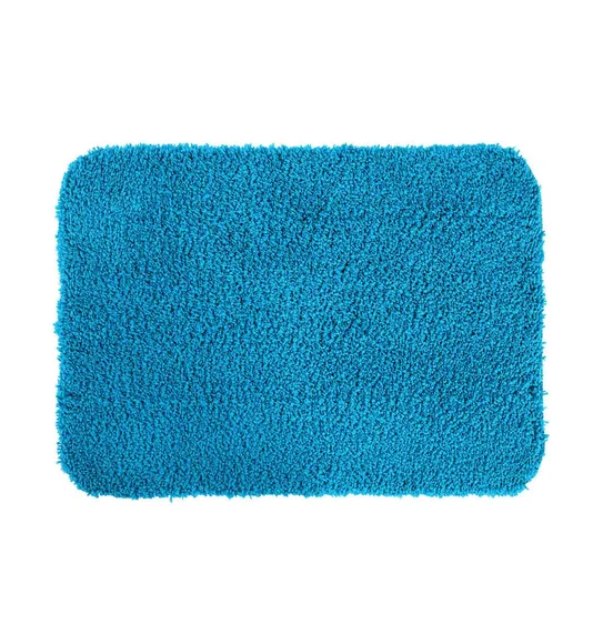 Diana Anti skid Super Absorbent Bath Mat Teal Blue