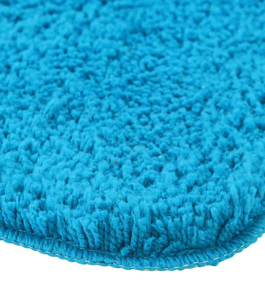 Diana Anti skid Super Absorbent Bath Mat Teal Blue