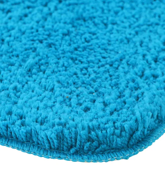Diana Anti skid Super Absorbent Bath Mat Teal Blue