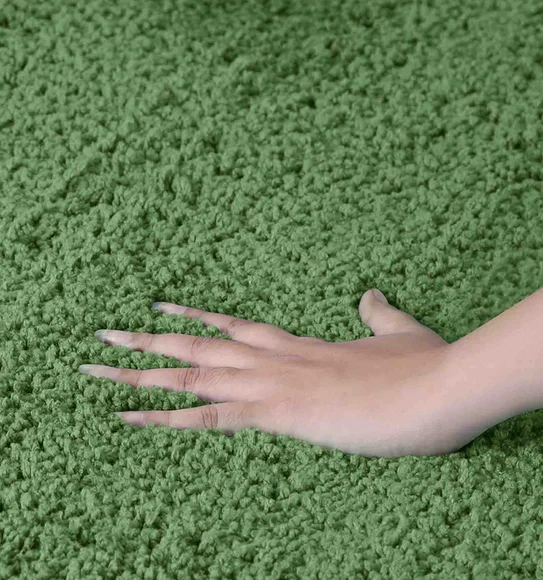 Diana Anti skid Super Absorbent Bath Mat Dark Green